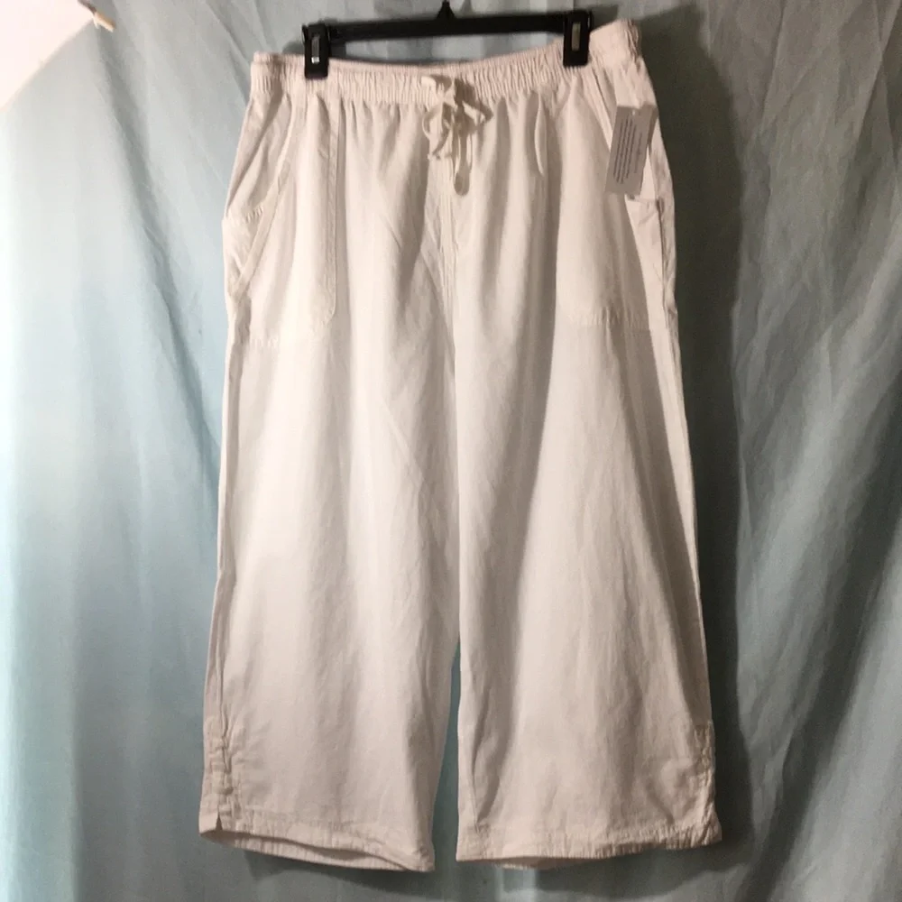 Karen Scott Comfort Waist Pull On Capri - Picture 1 of 3